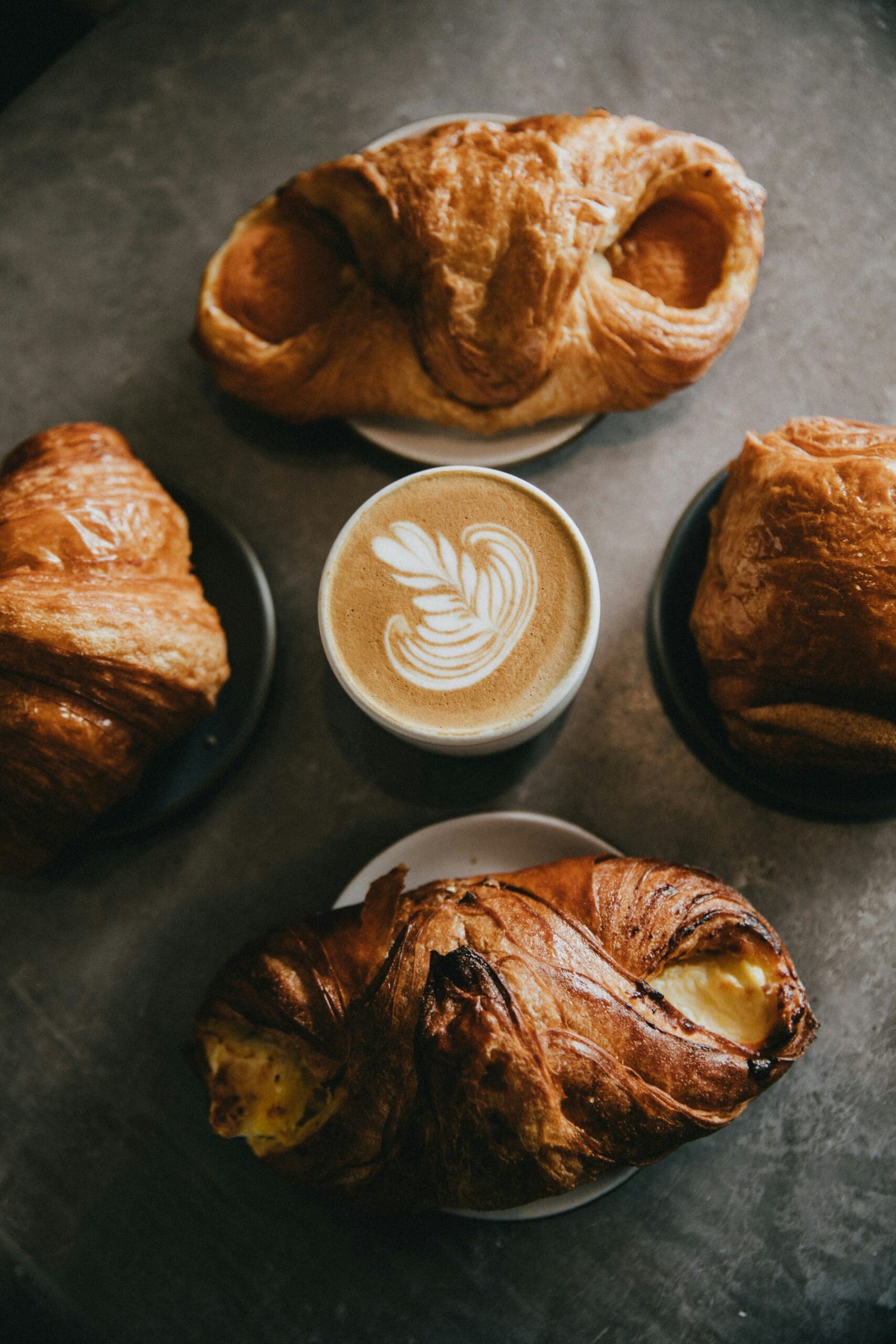 Espresso with Croissant